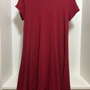 Altar'd State Red Midi Dress